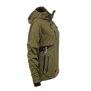 AKKA Unisex Softshell Jacket (Olive) - Arrak Outdoor USA