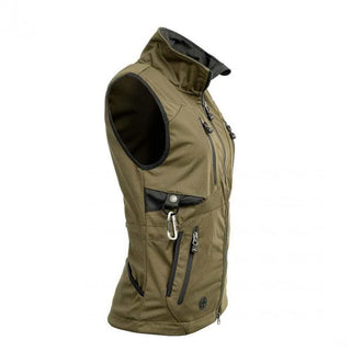 Acadia Lady Softshell Vest (Olive) - Arrak Outdoor USA