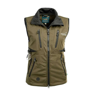 Acadia Lady Softshell Vest (Olive) - Arrak Outdoor USA