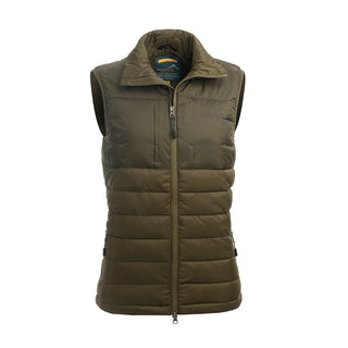 Warmy Synthetic Down Lady Vest (Olive) - Arrak Outdoor USA