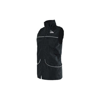 DOGSPORT Vest CLASS – All-Black Dog Training Vest with Reflective Trim & Adjustable Fit (Unisex)